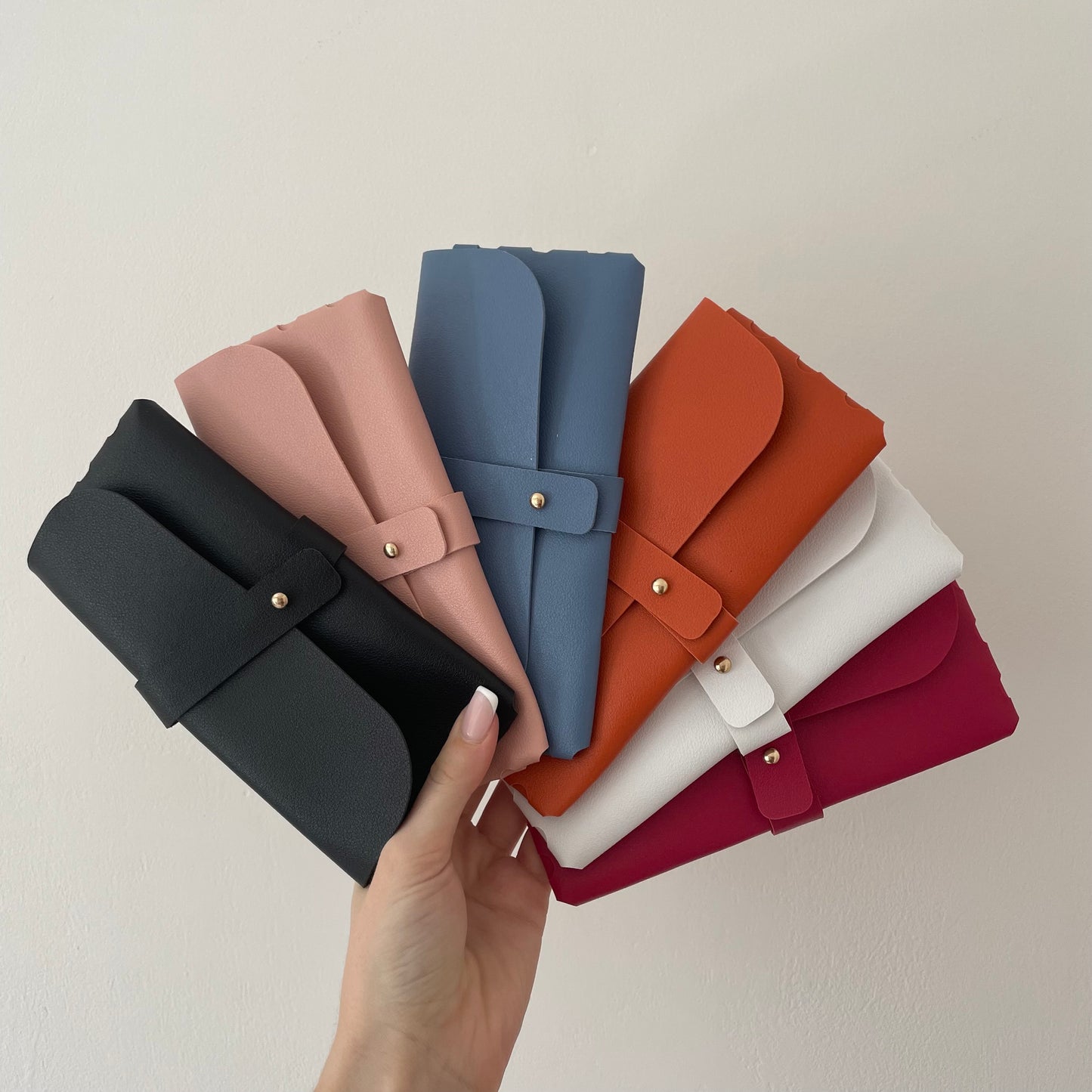 Personalised Tie Faux Leather Glasses Case Sunglasses