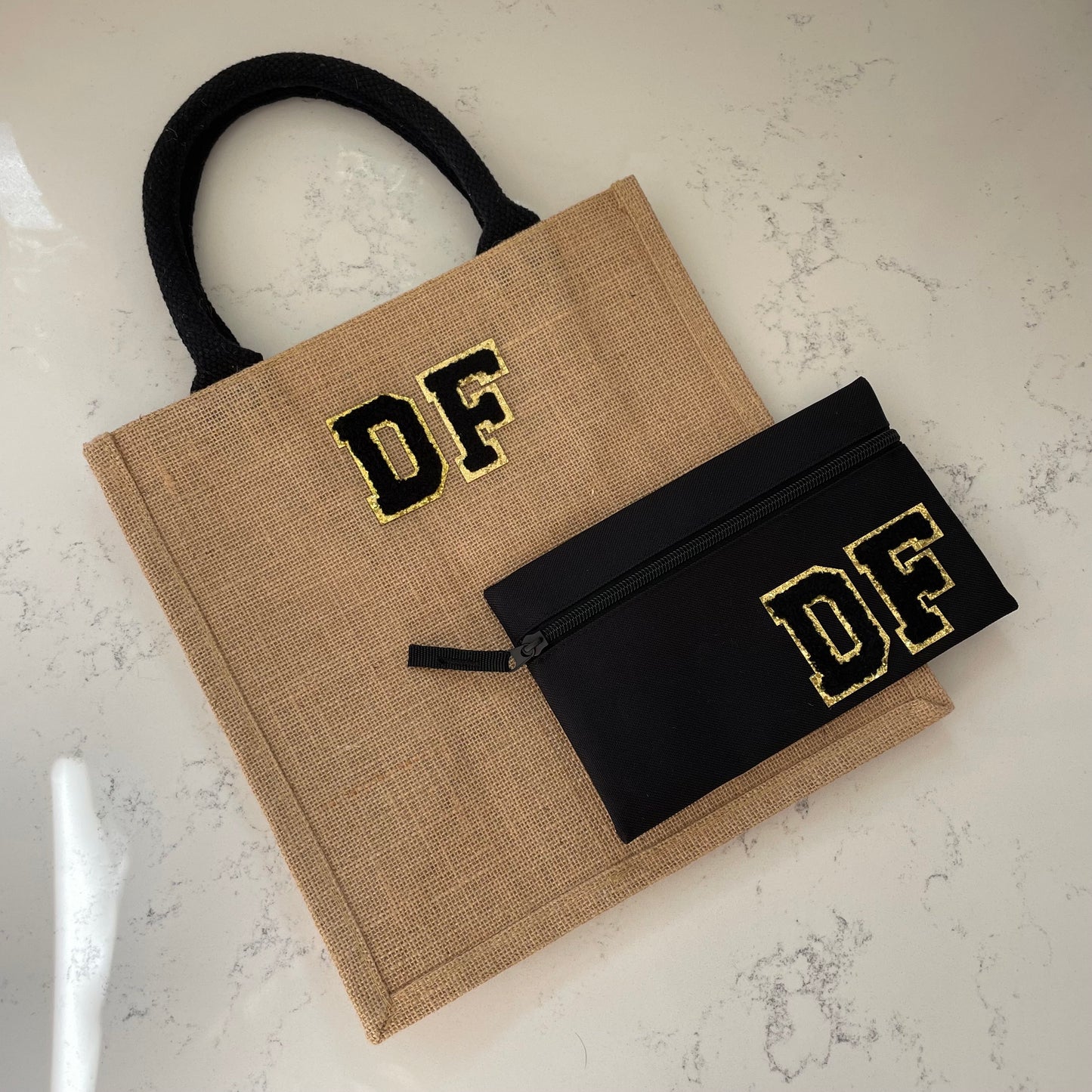 Personalised Patch Zip Pencil Case