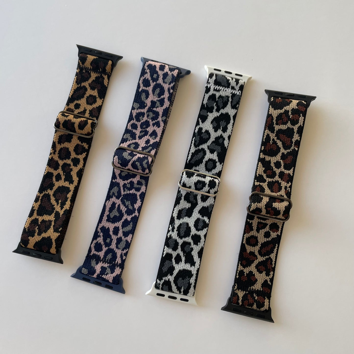 Fabric Animal Print Apple Watch Straps
