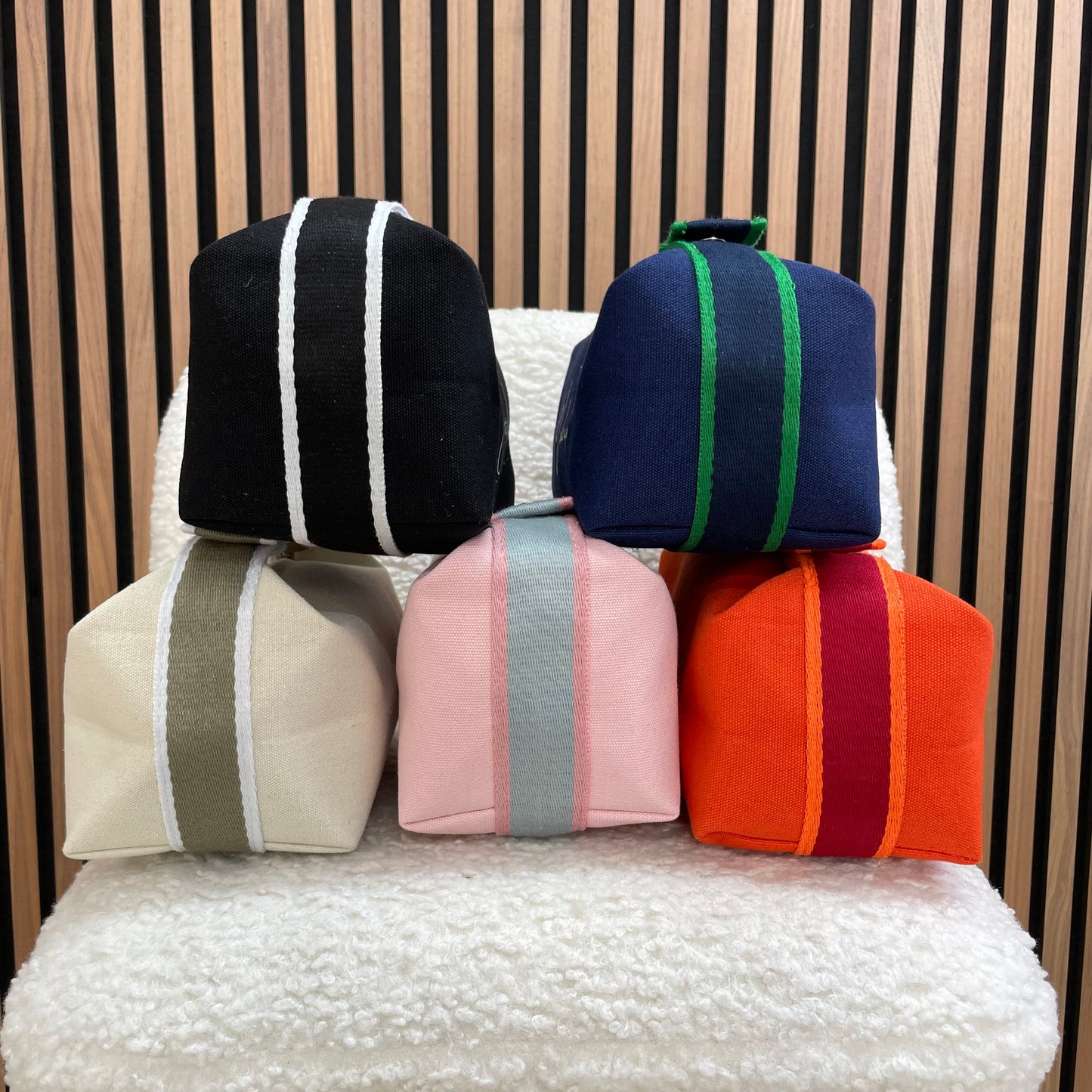 Personalised Top Handle Cosmetic Bag