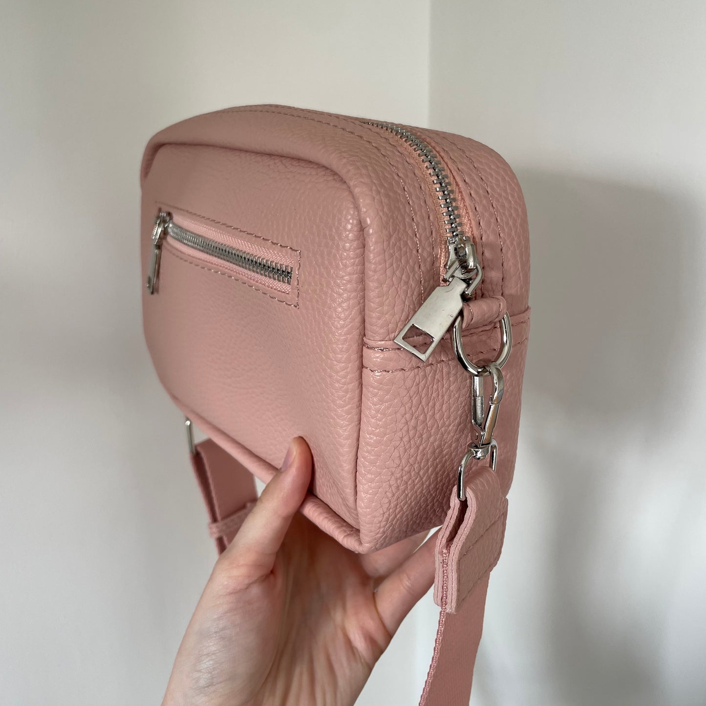 Personalised Pink Cross Body Bag