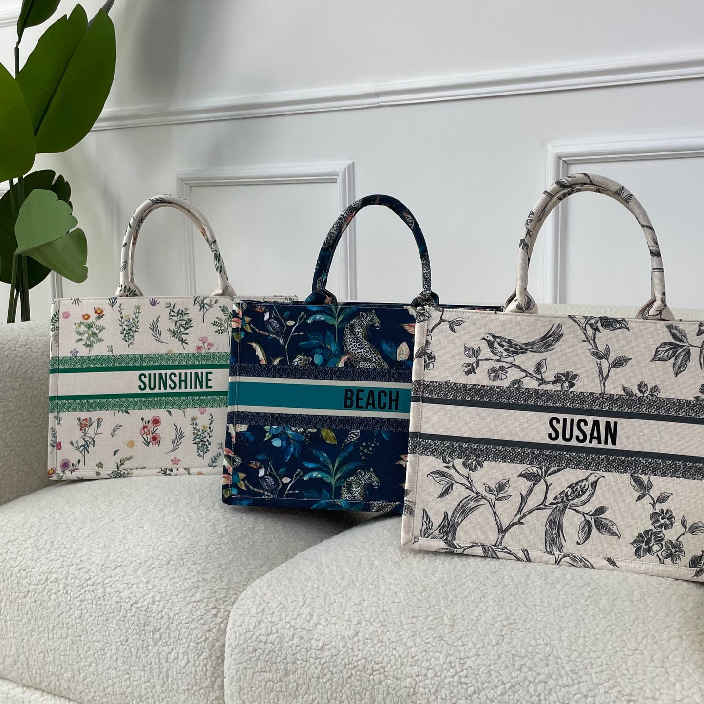 Personalised ALISON Square Tote Bag