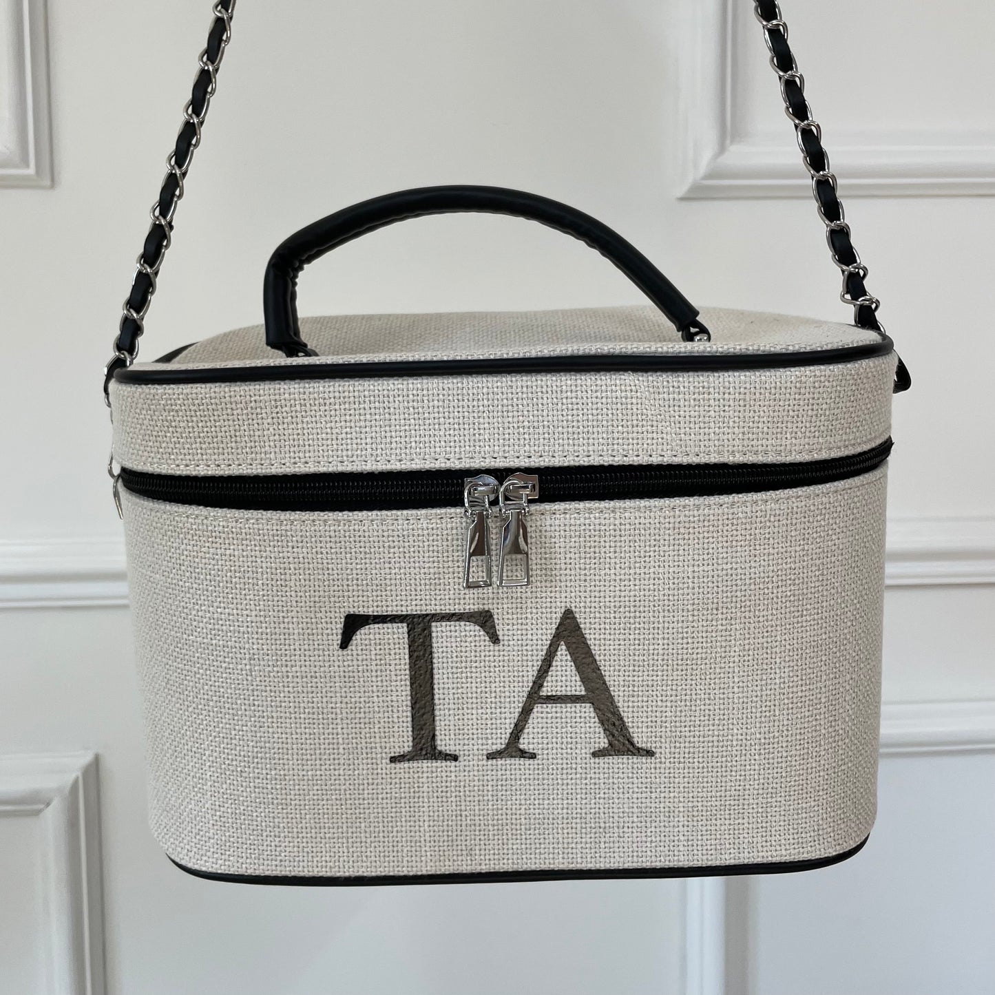 Personalised Canvas Chain Trunk Bag