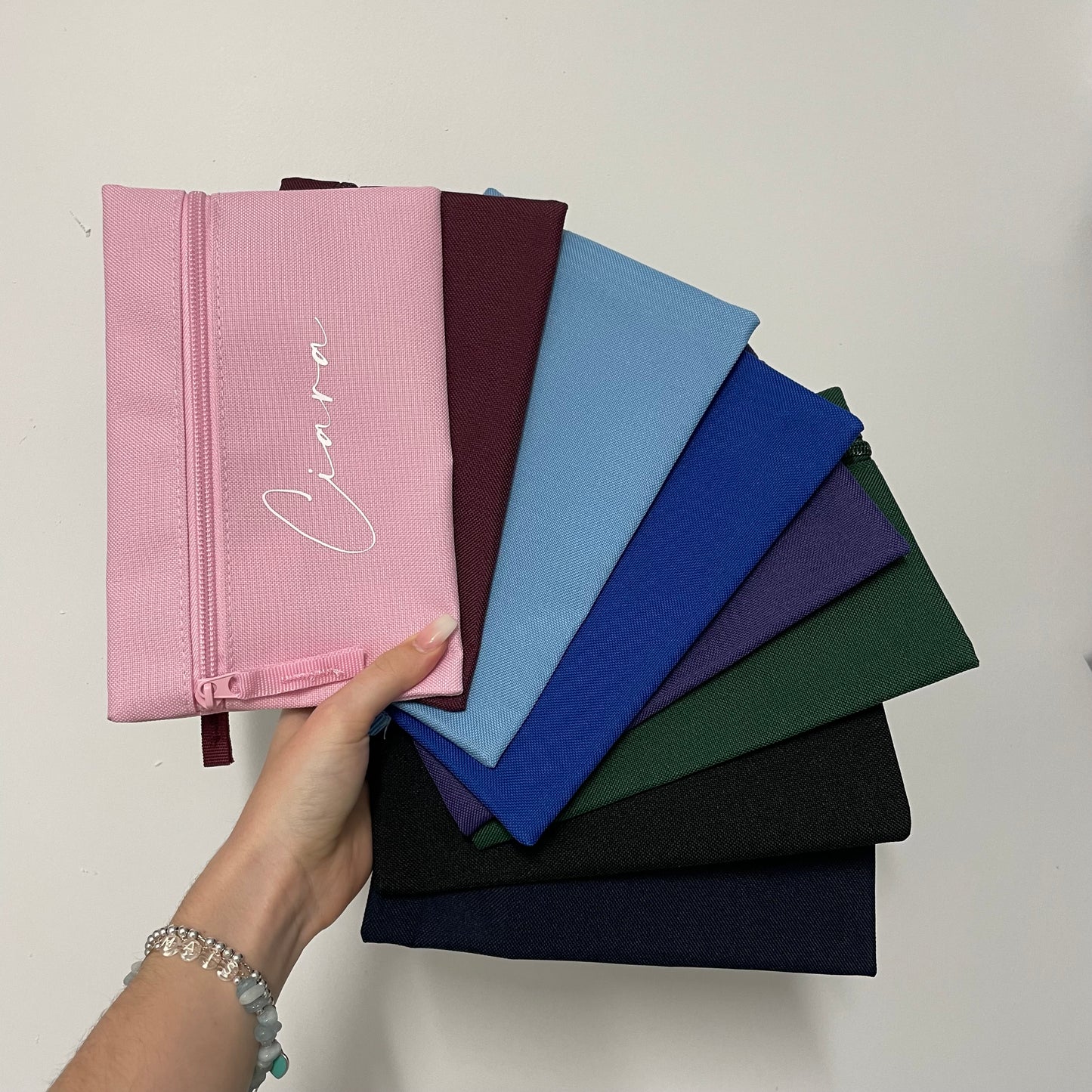 Personalised Zip Pencil Case