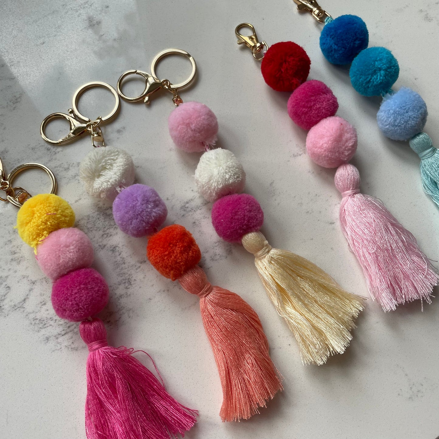 Pom Pom Bag Charms