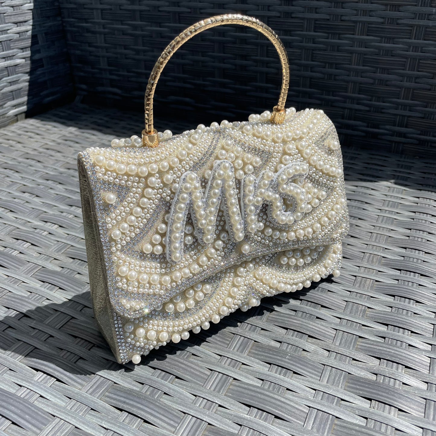 Mrs Pearl Top Handle Hand Bag