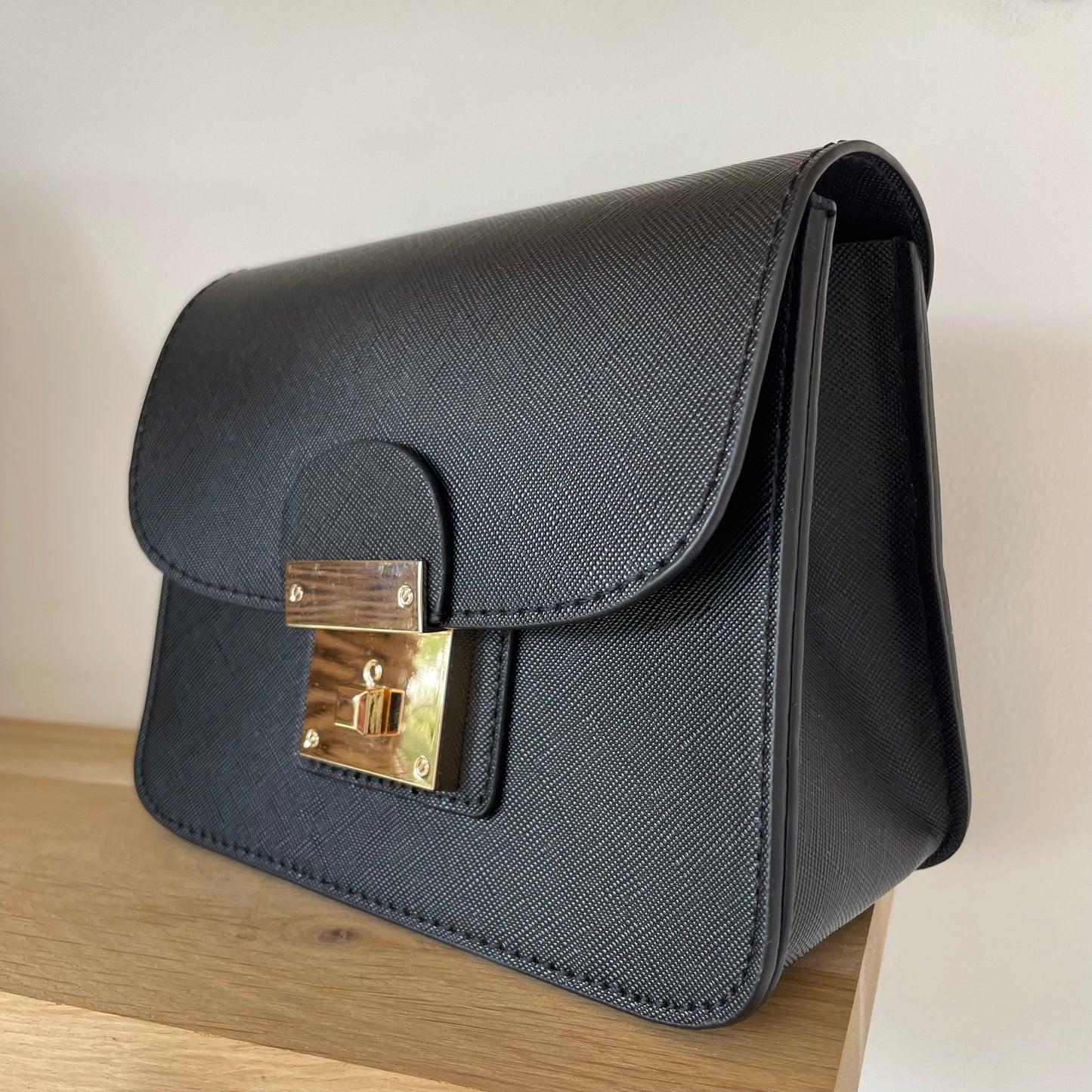 Personalised Saffiano Leather FRANKIE Cross body bag