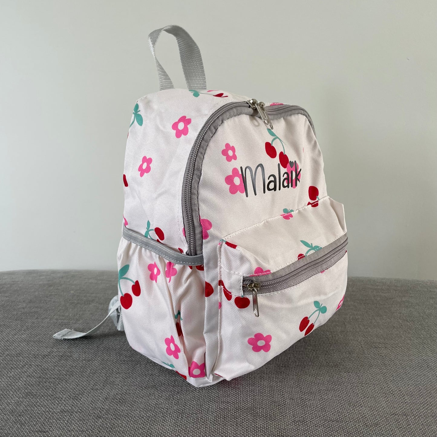Personalised Childrens Girls Backpack Rucksack Lunchbag