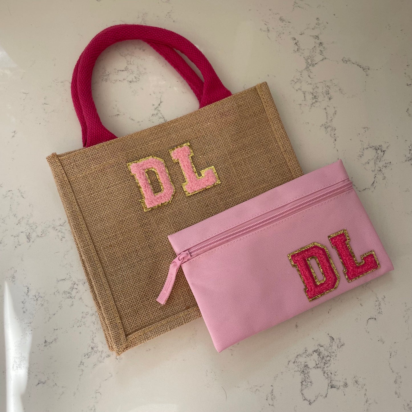 Personalised Patch Zip Pencil Case