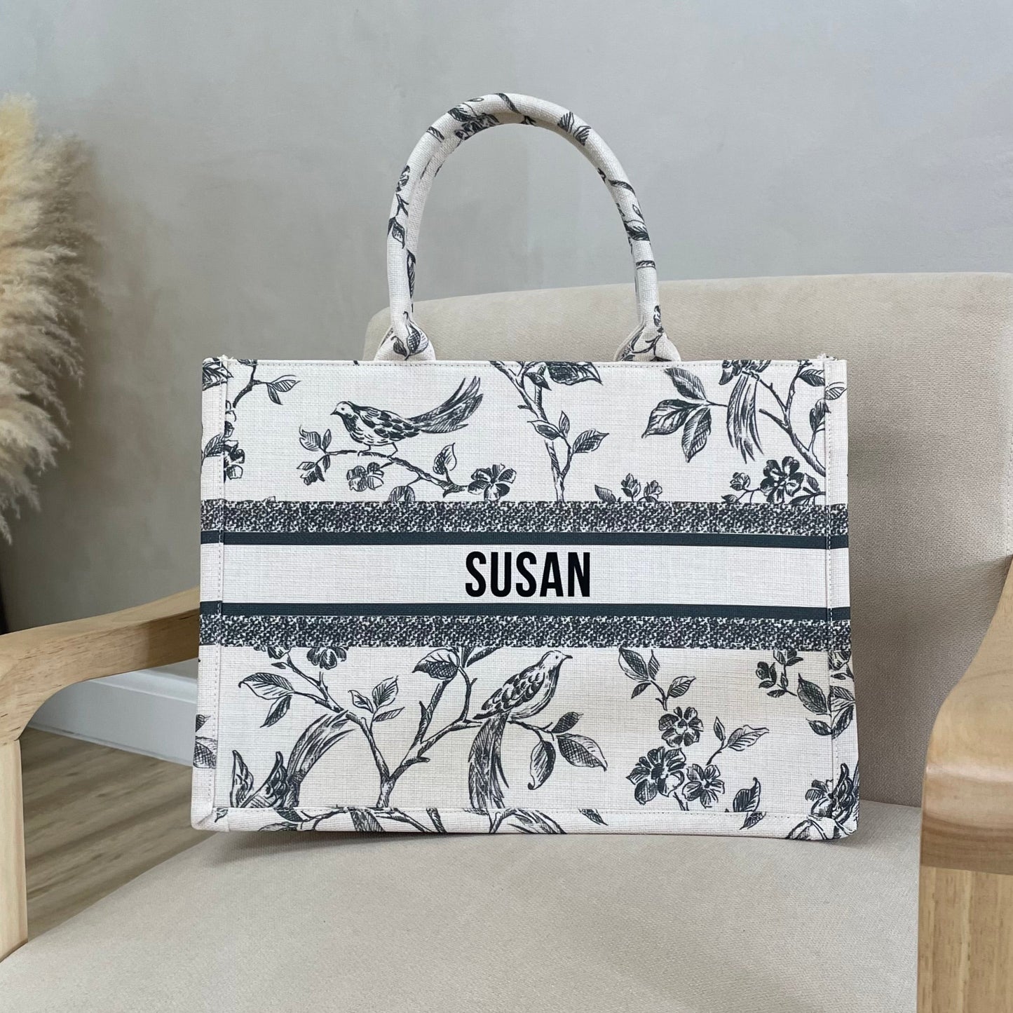 Personalised ALISON Square Tote Bag
