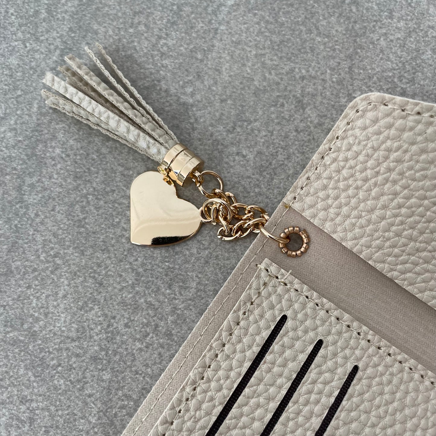 Personalised Small Textured Faux Leather Card Holder