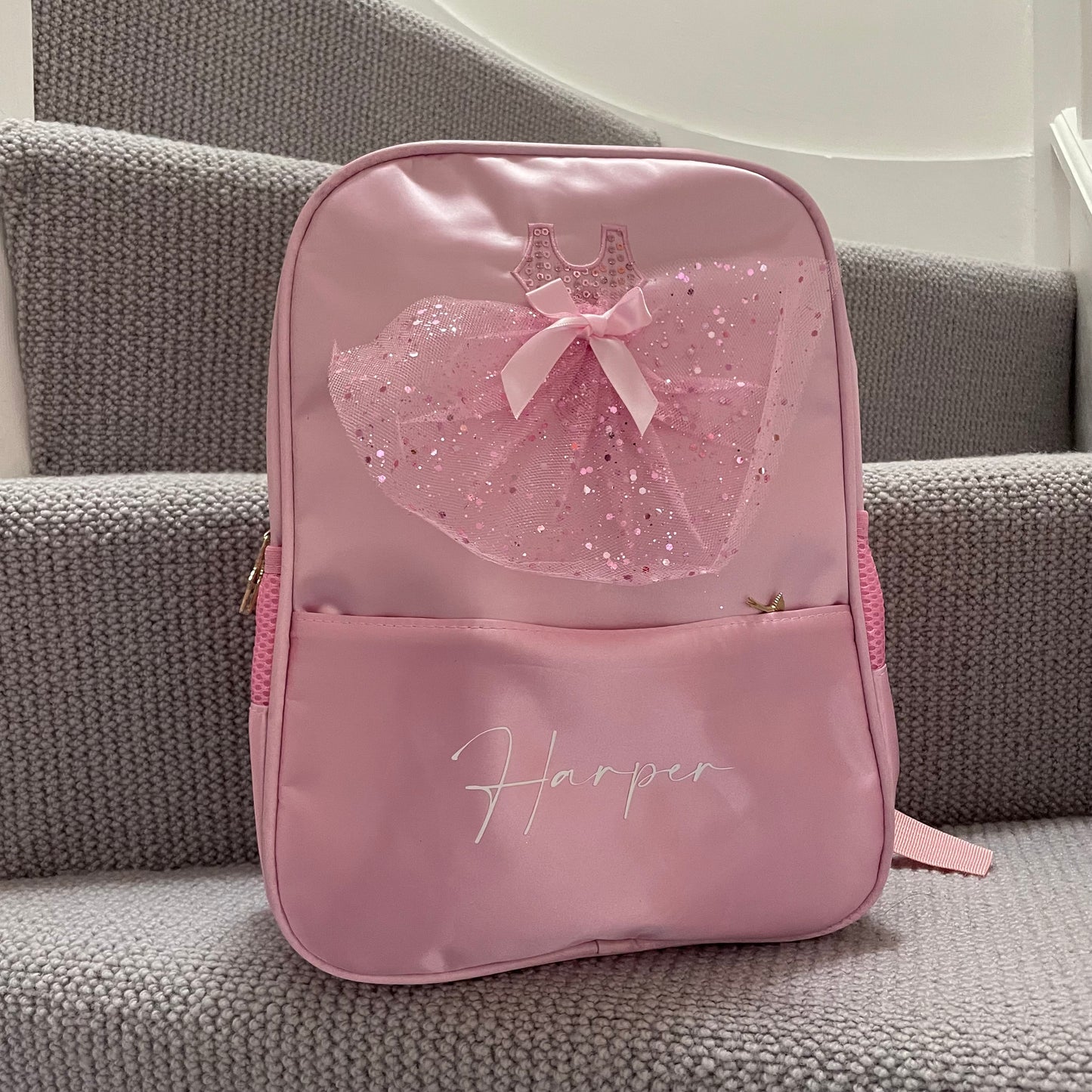 Personalised Childrens Girls Ballerina Dance Backpack