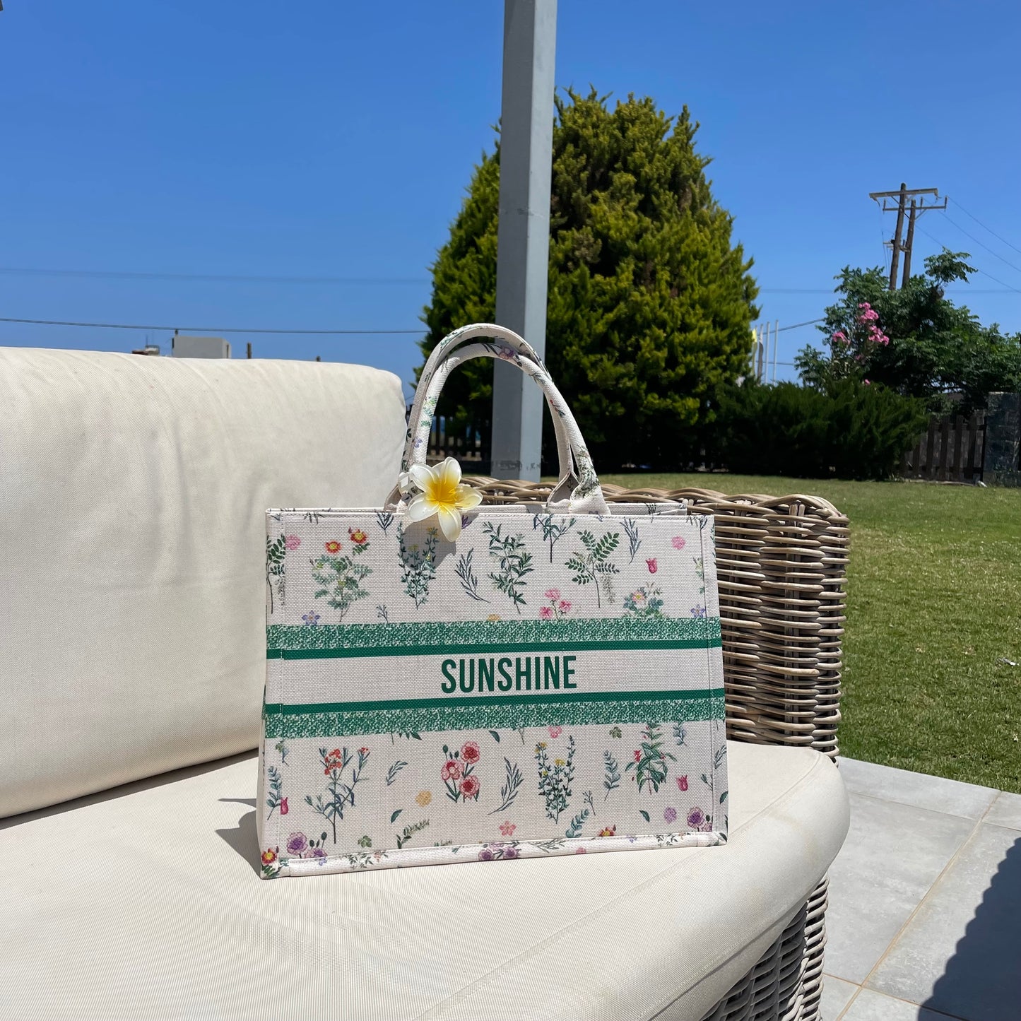 Personalised ALISON Square Tote Bag
