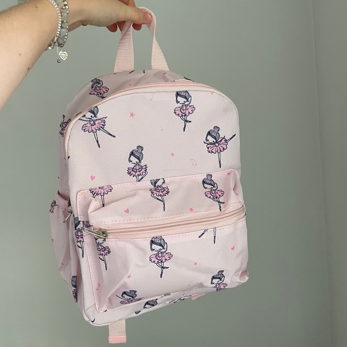 Personalised Childrens Girls Backpack Rucksack Lunchbag