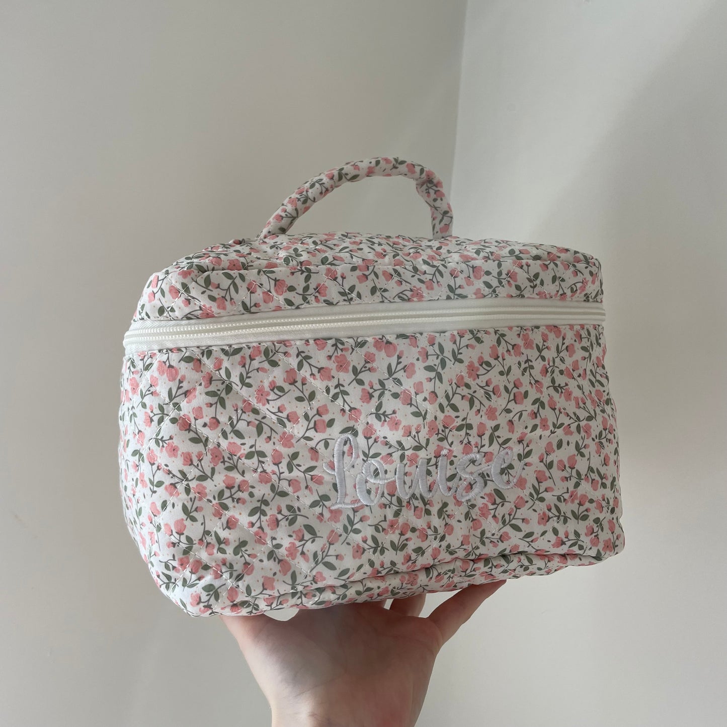 Personalised Embroidered Ditsy Cosmetic Bags