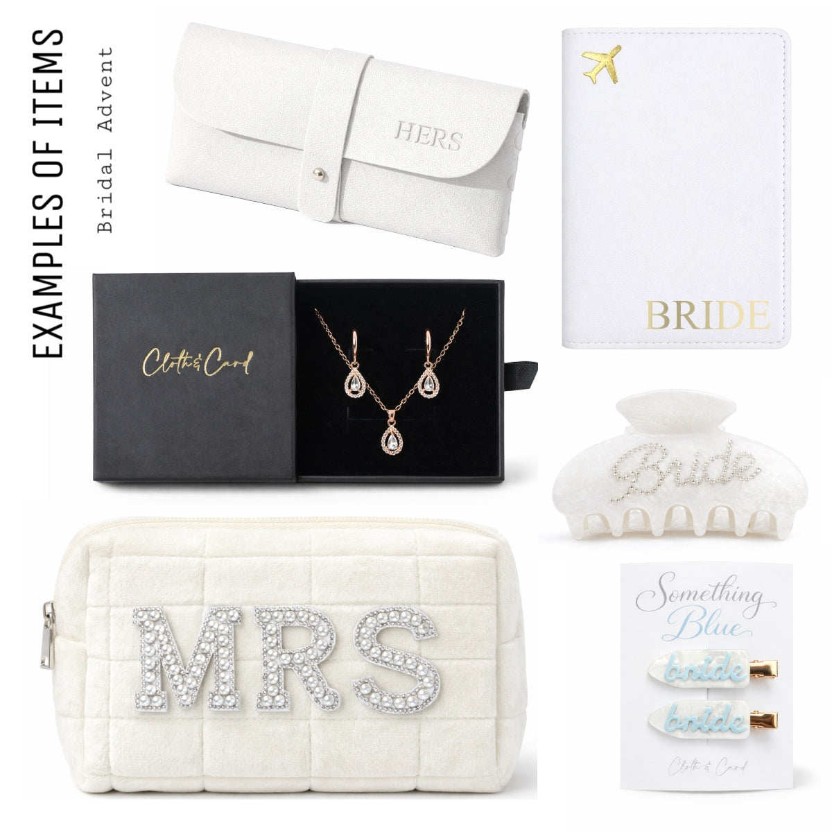 Personalised 7 days Wedding Calendar
