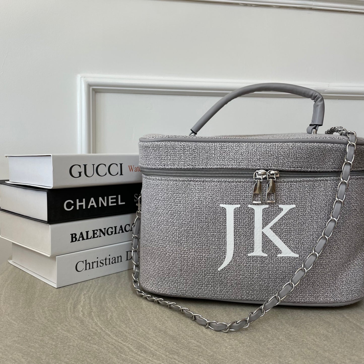 Personalised Canvas Chain Trunk Bag