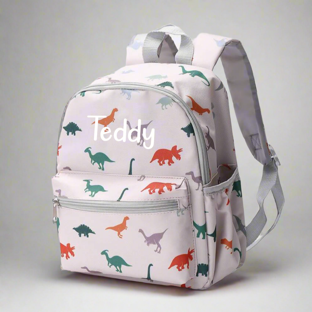 Personalised Childrens Boys Backpack Rucksack Lunchbag