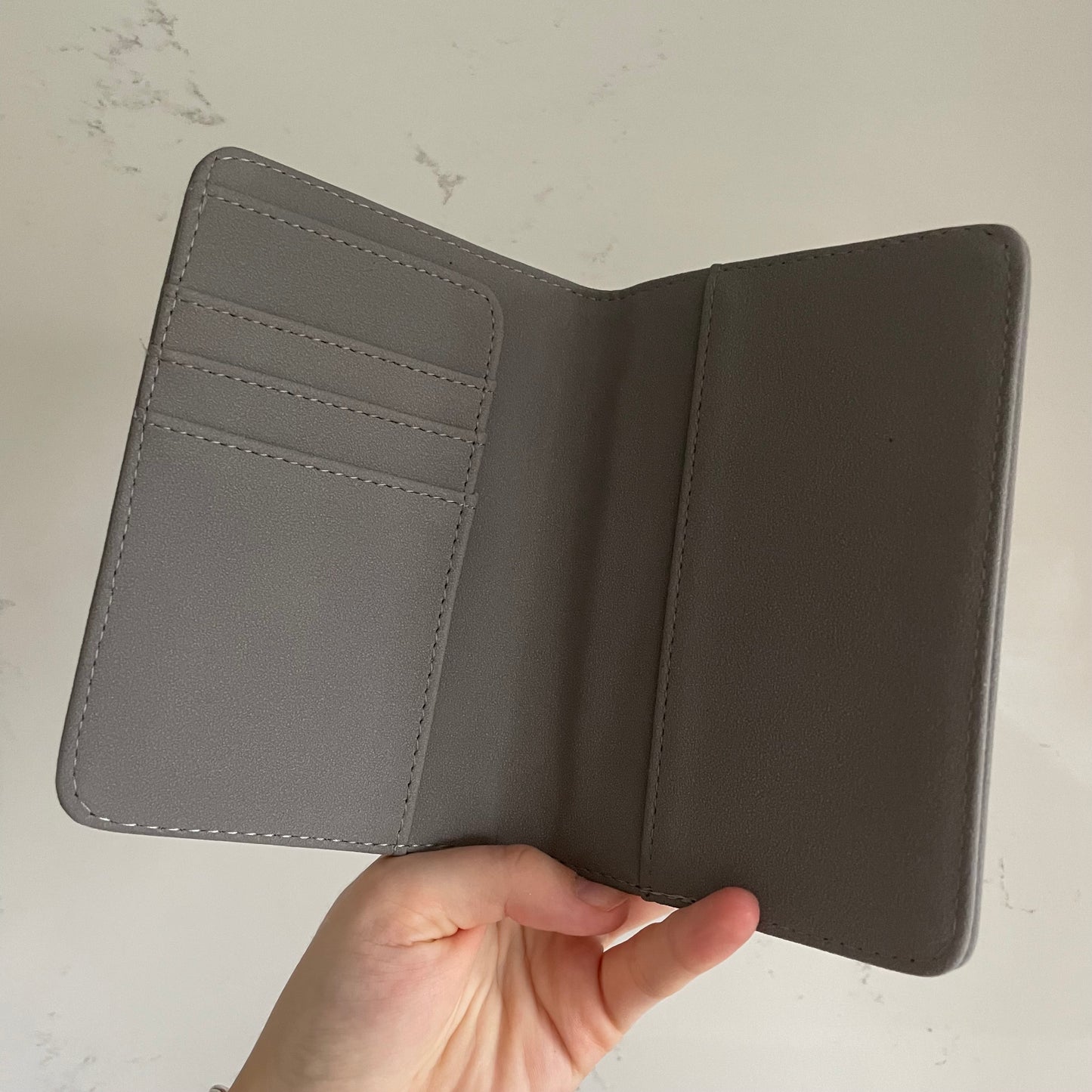Personalised Canvas Initial Passport Cover