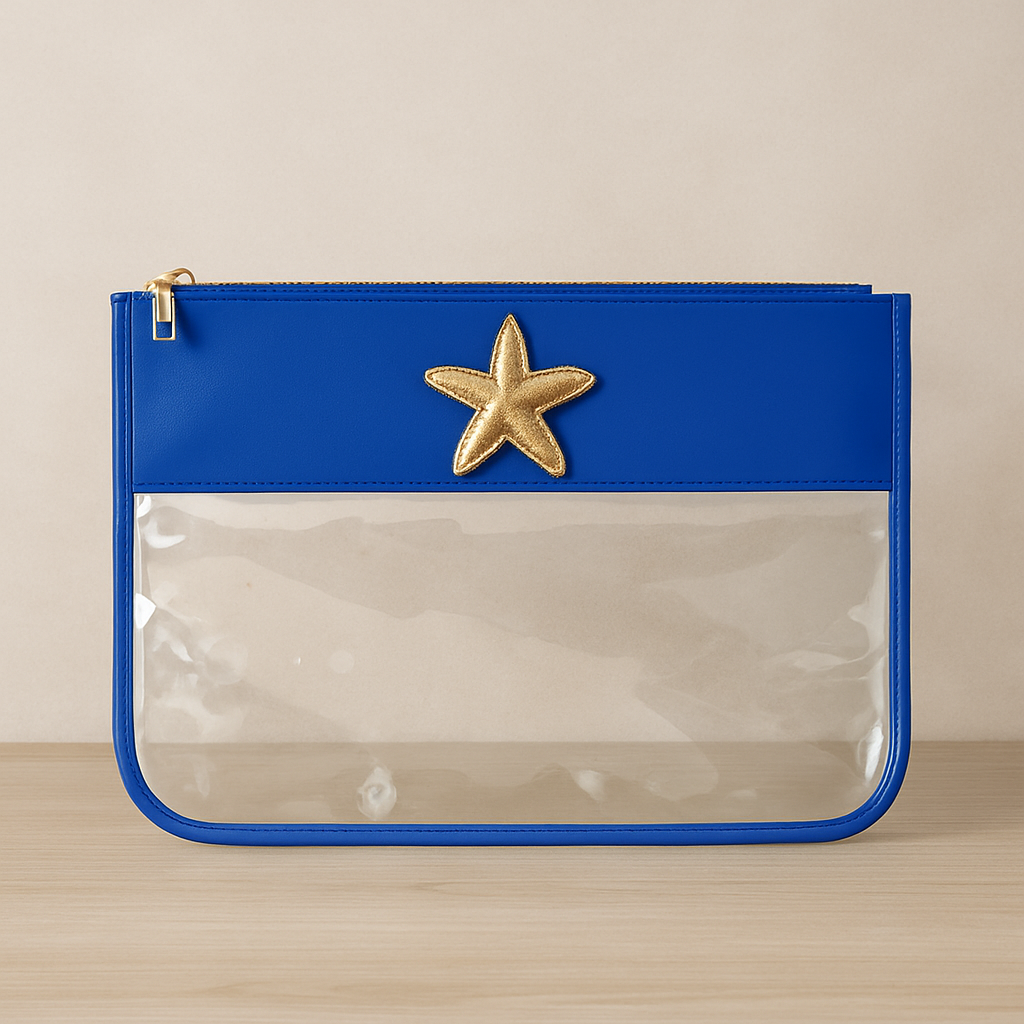 Starfish Clear Panel Pouch