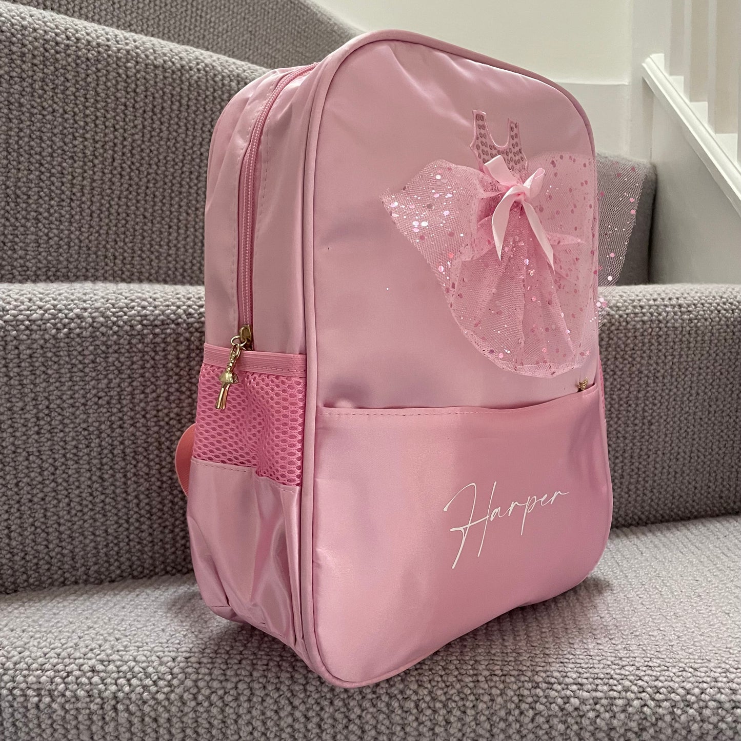Personalised Childrens Girls Ballerina Dance Backpack