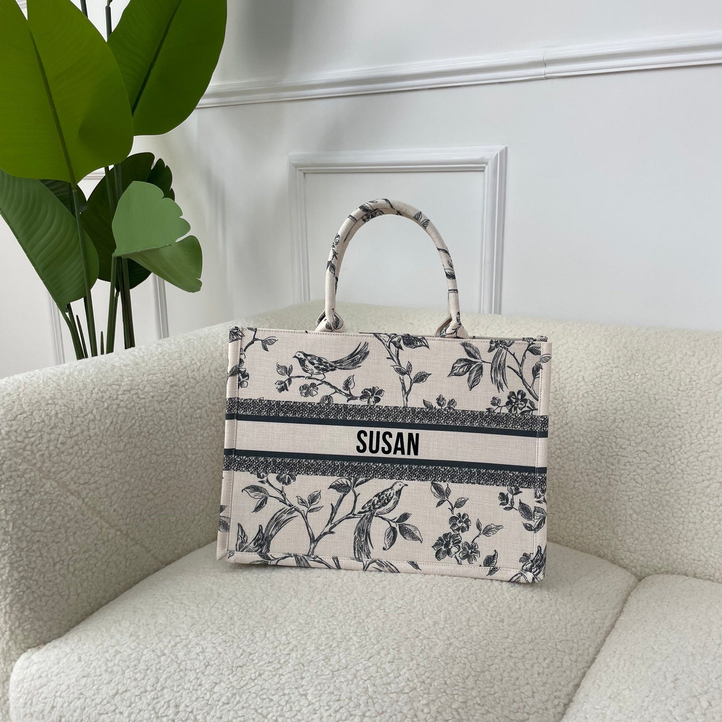 Personalised ALISON Square Tote Bag
