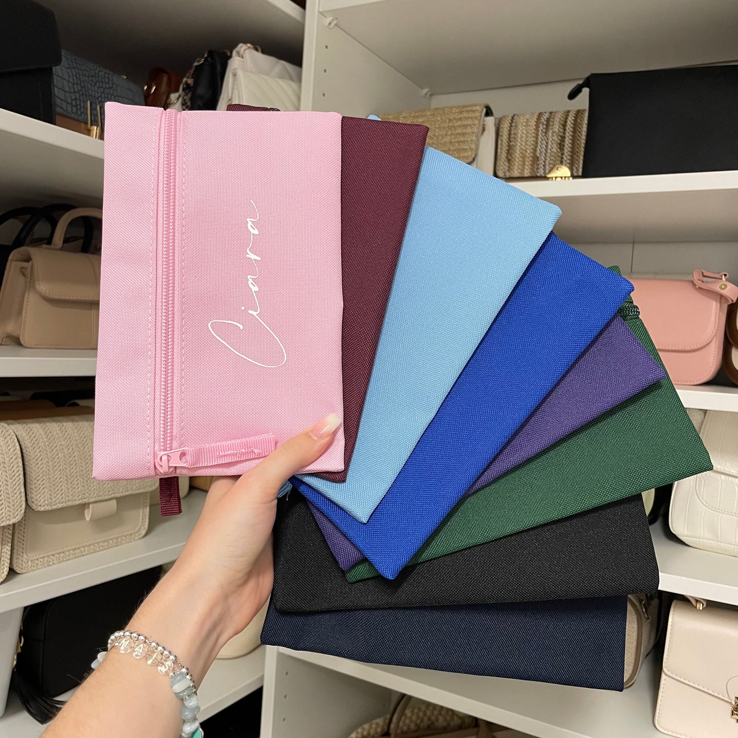 Personalised Zip Pencil Case