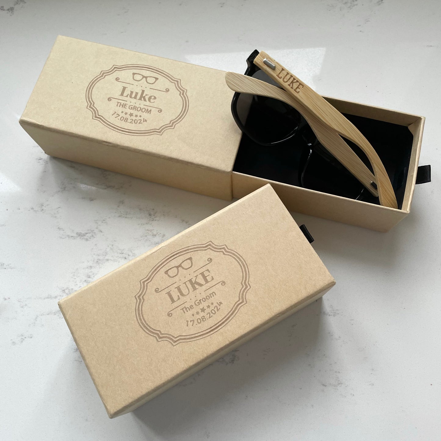 Personalised Engraved Wooden Sunglasses