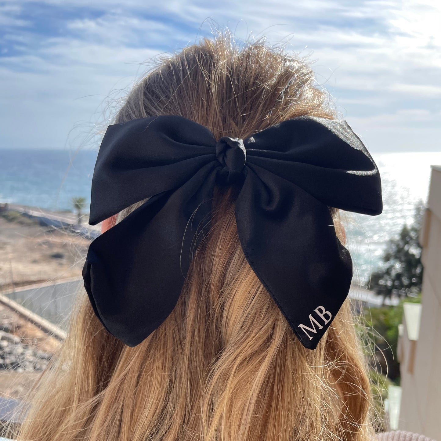 Personalised Initial Monogram Hair Bow