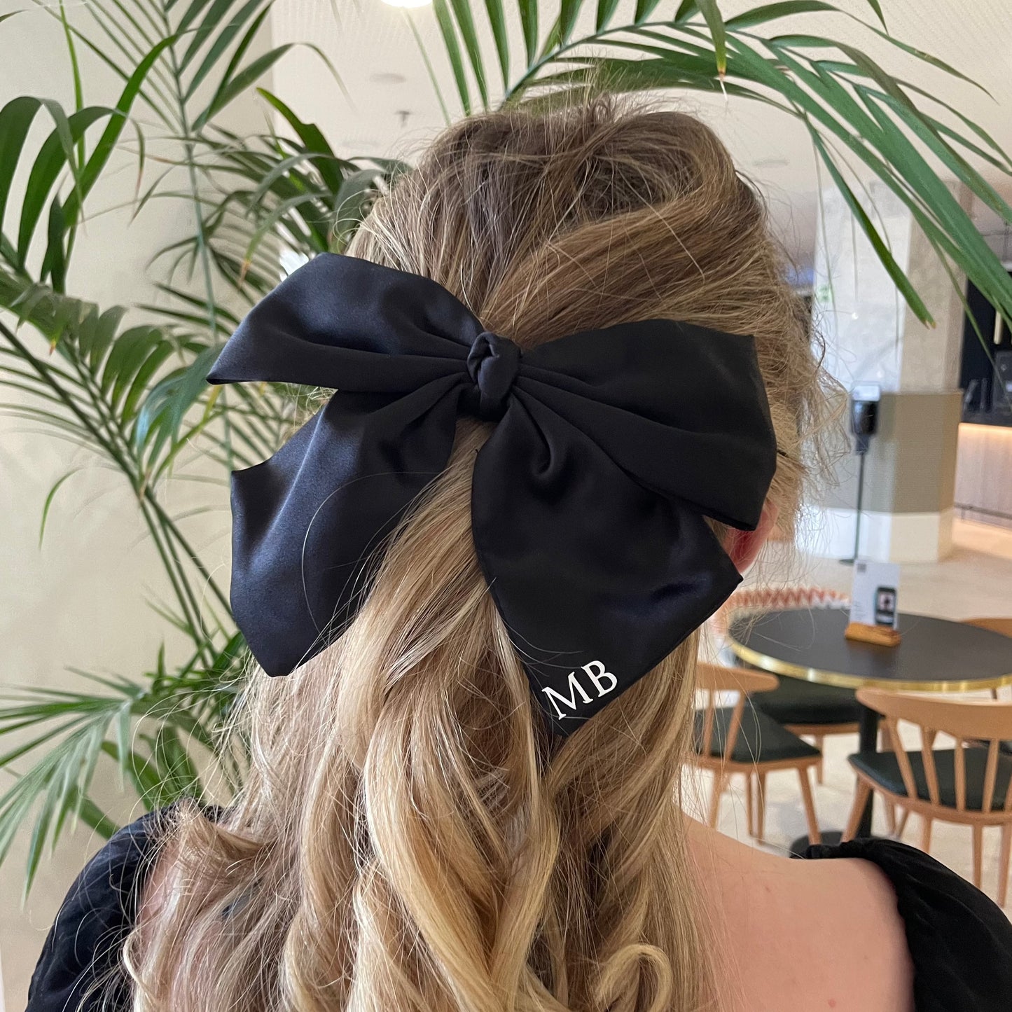 Personalised Initial Monogram Hair Bow