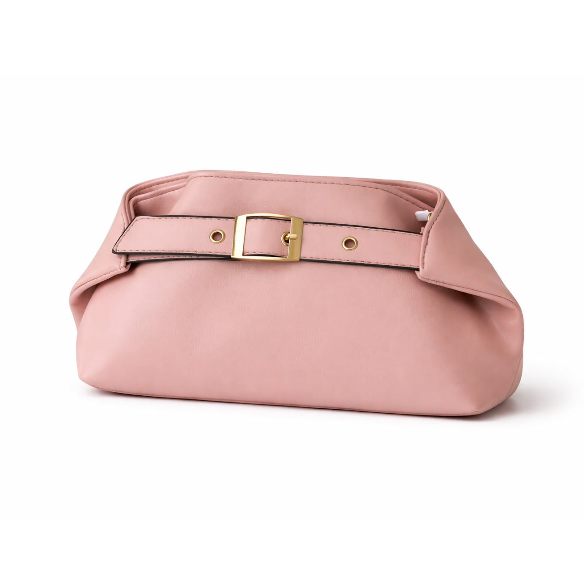 Pink buckle bag