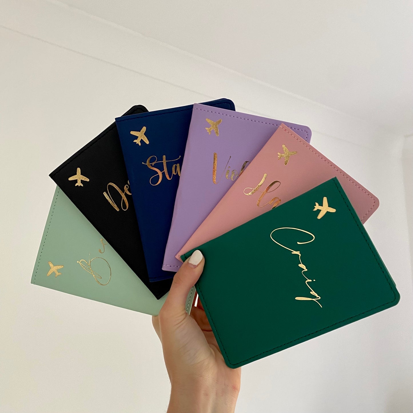 Personalised Travel Passport Cover