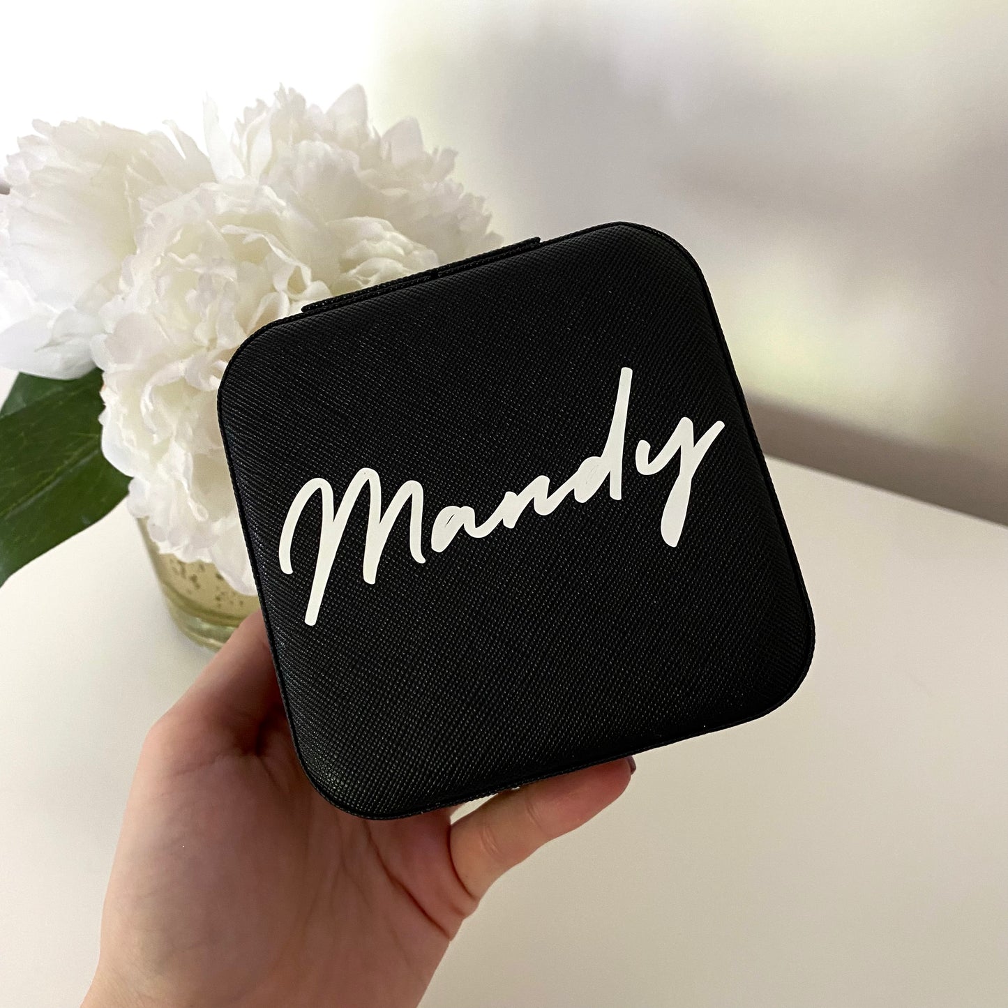 Personalised Travel Jewellery Box