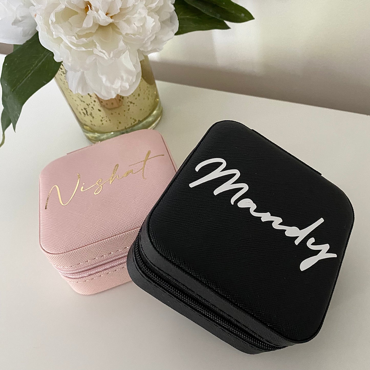 Personalised Travel Jewellery Box