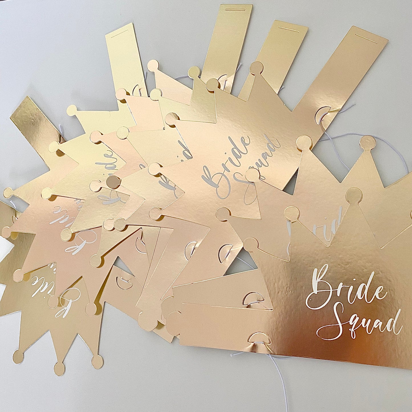 8x Bride Squad Crowns