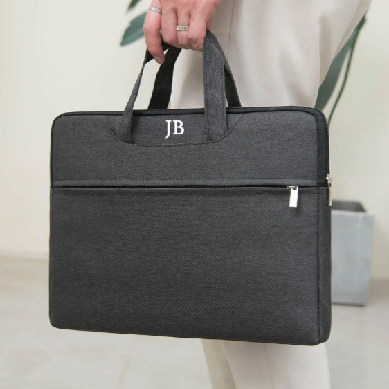 Personalised Mens Briefcase Laptop Bag