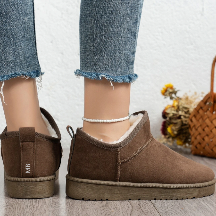Sherpa lined ankle boots on sale