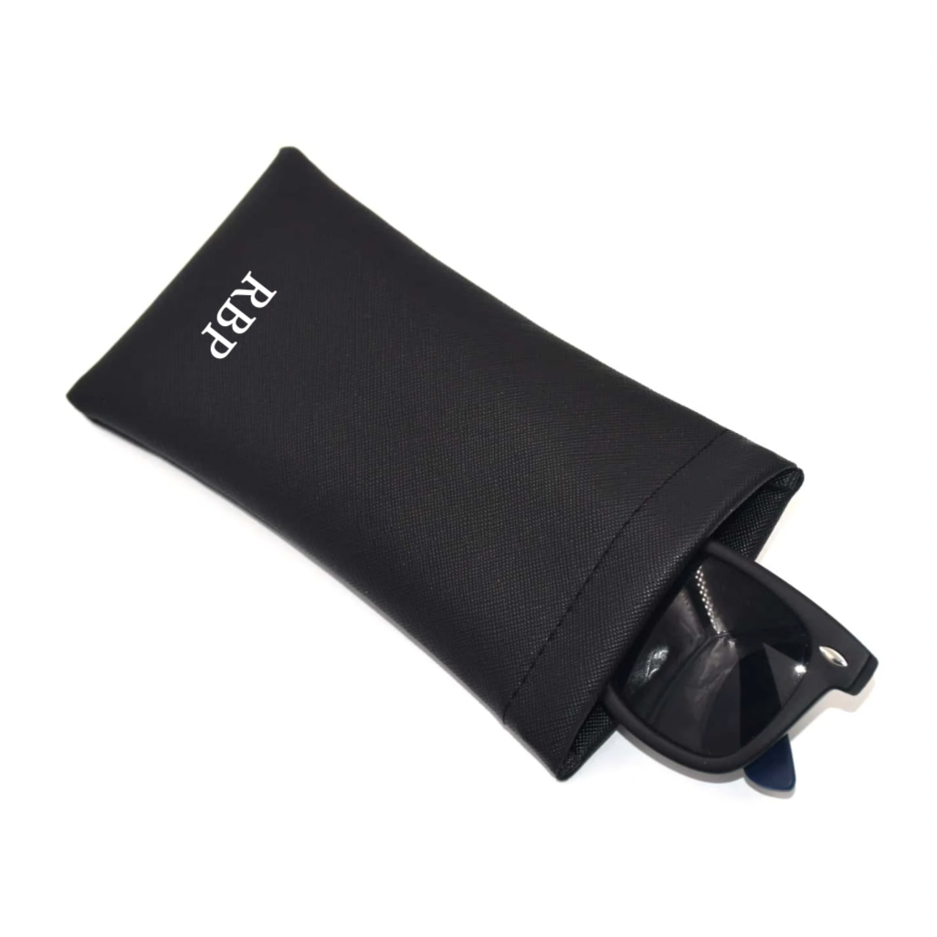 Personalised Pouch Faux Leather Glasses Case Sunglasses