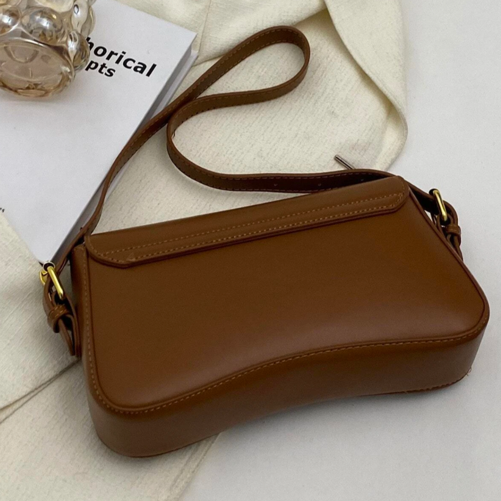 Personalised 2-in-1 Swoosh Baguette Shoulder Crossbody Bag