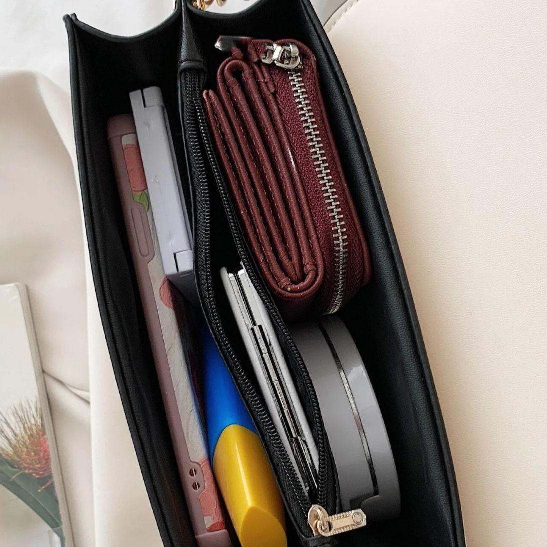 Personalised ELIZABETH Cross Body Camera Bag
