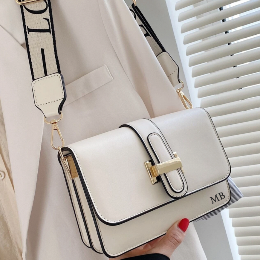 Personalised ELIZABETH Cross Body Camera Bag