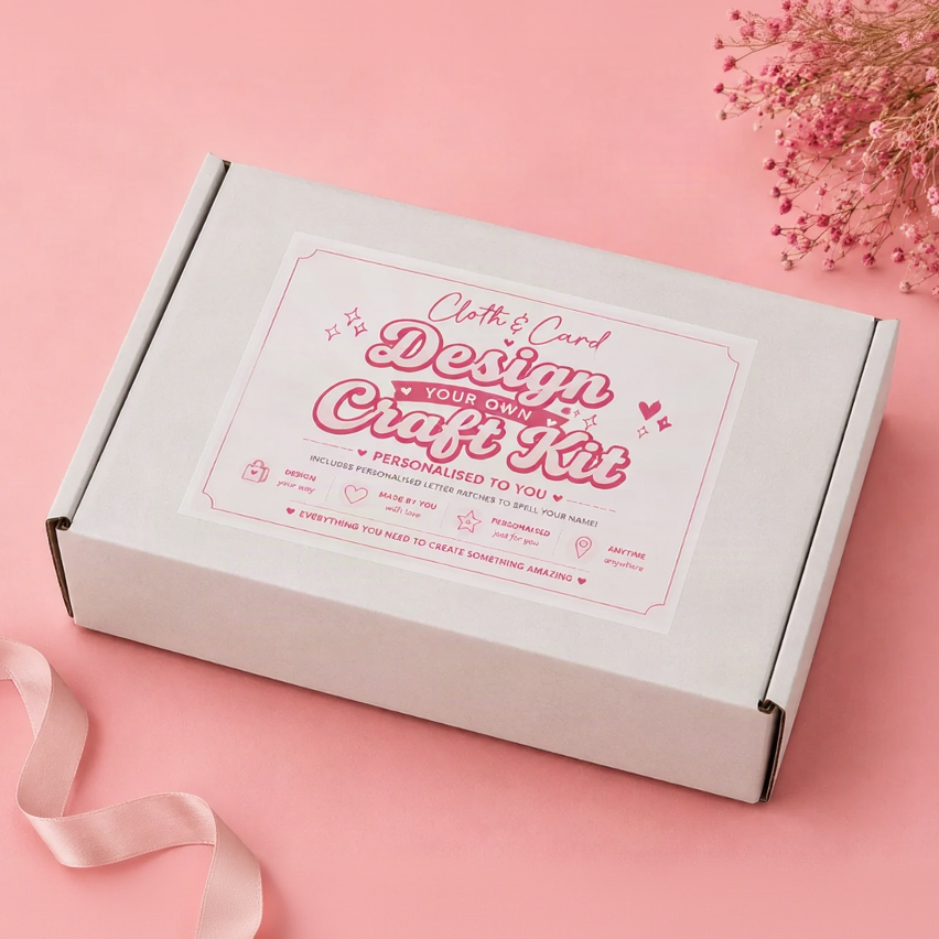 Design Your Own Personalised Backpack Craft Kit