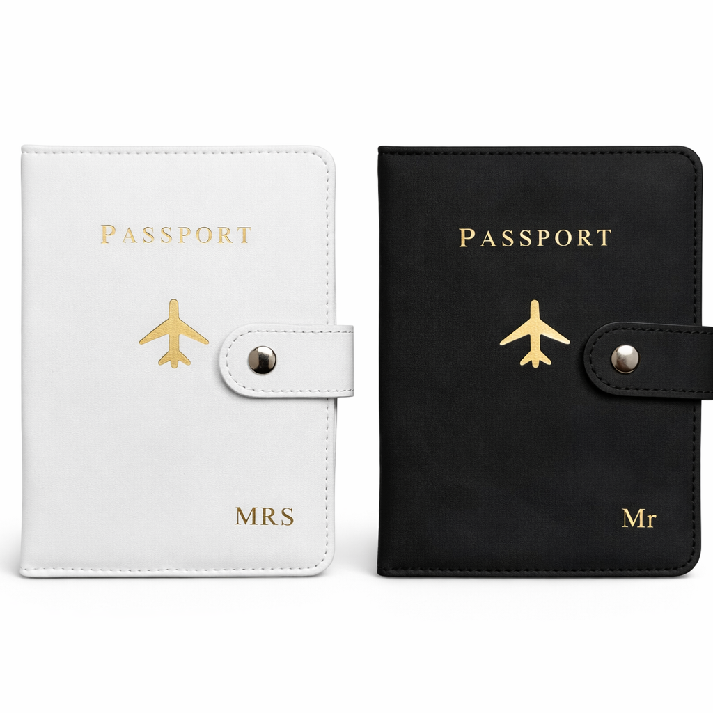 Personalised MR & MRS Passport Cases