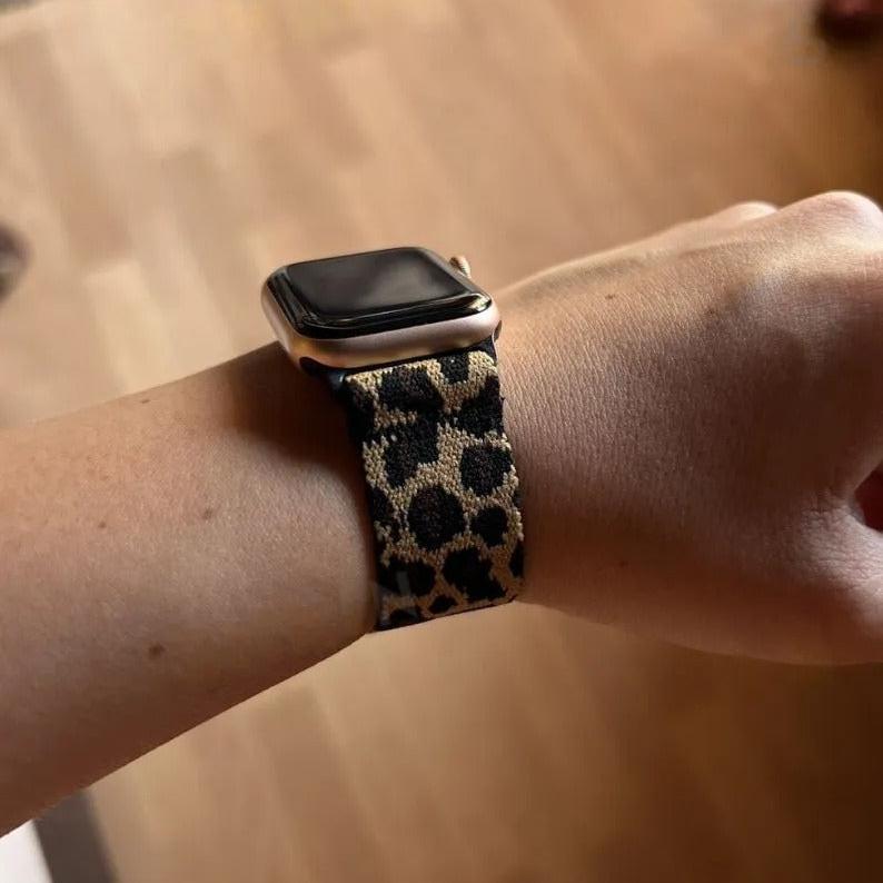 Fabric Animal Print Apple Watch Straps