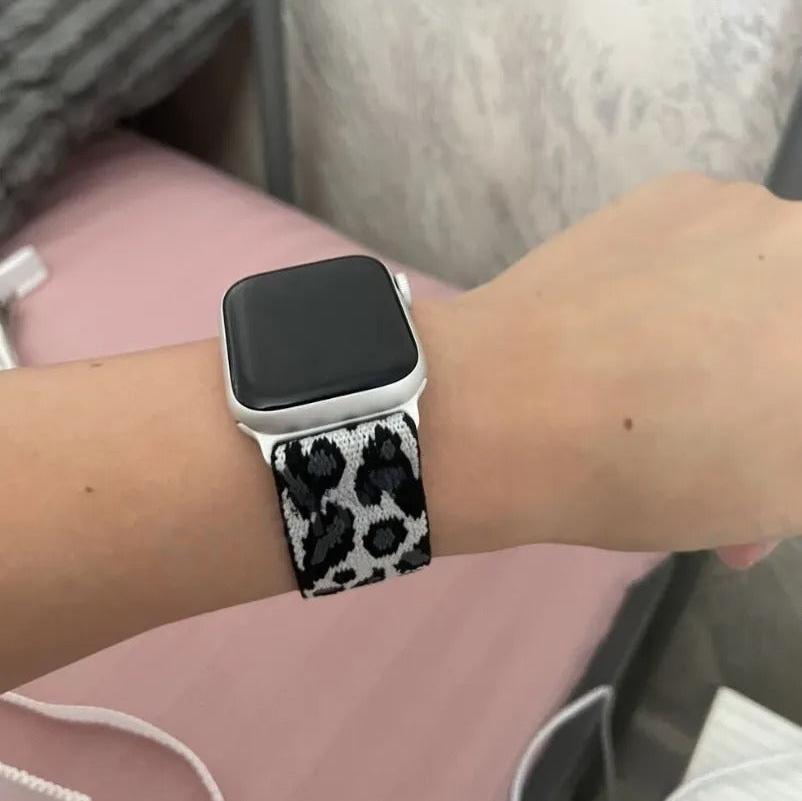 Fabric Animal Print Apple Watch Straps