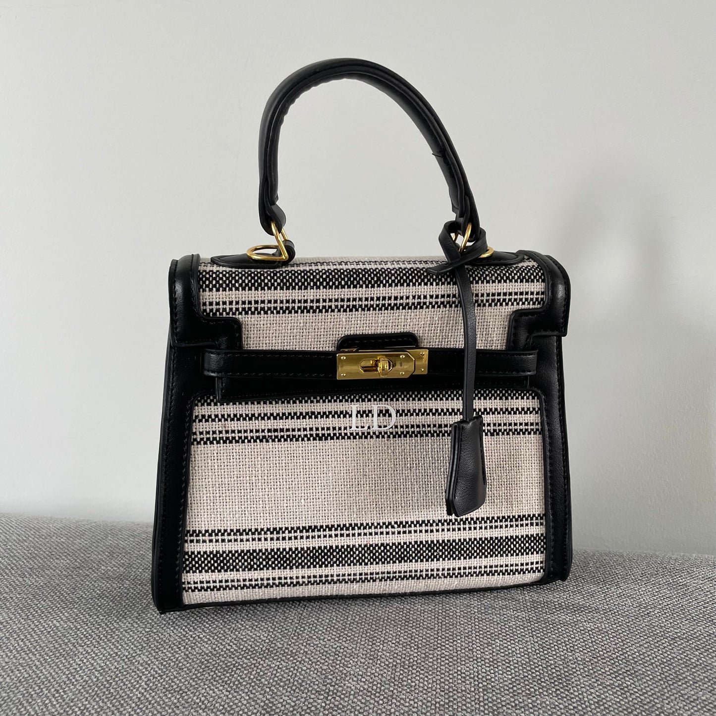 Personalised Stripe HERMIONE Cross Body