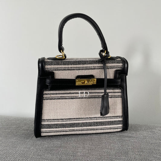 Personalised Stripe HERMIONE Cross Body