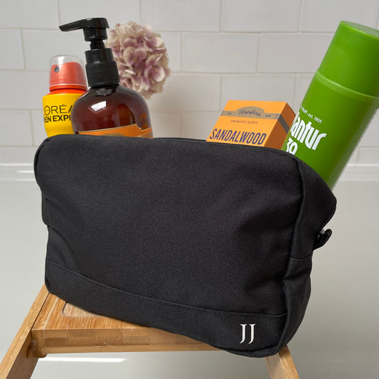 Personalised Mens Wash Toiletry Bag