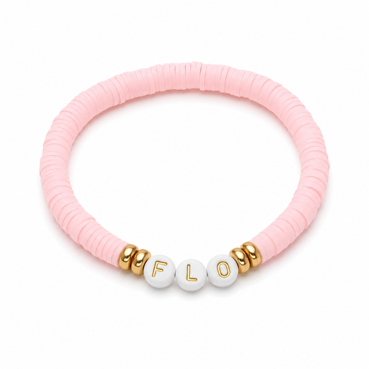 Premade: FLO Clay bead bracelet