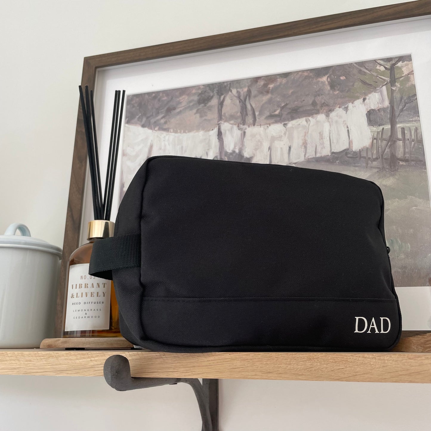 Personalised Mens Wash Toiletry Bag